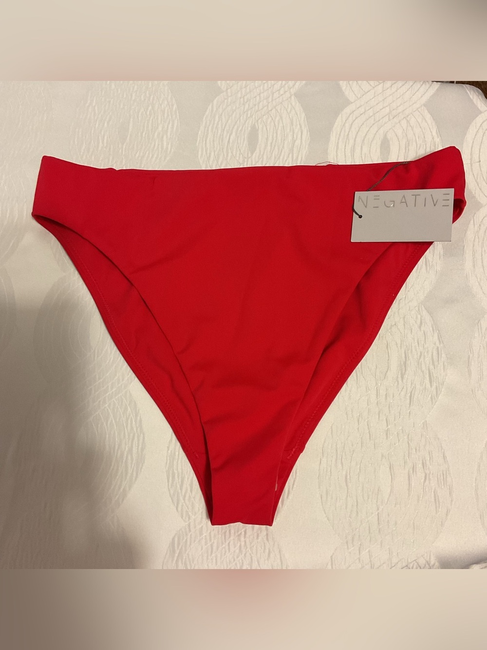 Negative womens small swim bottoms NWT red large